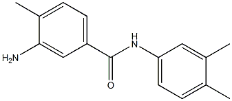 3-amino-N-(3,4-dimethylphenyl)-4-methylbenzamide 구조식 이미지