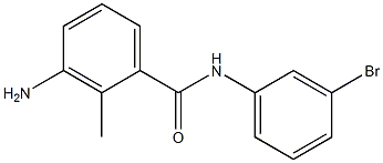 3-amino-N-(3-bromophenyl)-2-methylbenzamide Structure