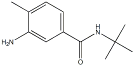 3-amino-N-(tert-butyl)-4-methylbenzamide Structure