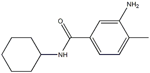 3-amino-N-cyclohexyl-4-methylbenzamide 구조식 이미지