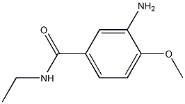 3-amino-N-ethyl-4-methoxybenzamide 구조식 이미지