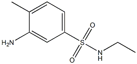 3-amino-N-ethyl-4-methylbenzene-1-sulfonamide Structure