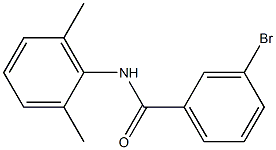 3-bromo-N-(2,6-dimethylphenyl)benzamide Structure
