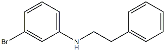 3-bromo-N-(2-phenylethyl)aniline Structure