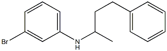 3-bromo-N-(4-phenylbutan-2-yl)aniline Structure