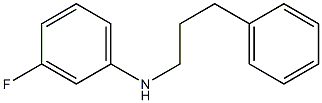 3-fluoro-N-(3-phenylpropyl)aniline Structure