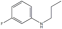 3-fluoro-N-propylaniline Structure