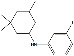 3-iodo-N-(3,3,5-trimethylcyclohexyl)aniline Structure