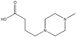 4-(4-methylpiperazin-1-yl)butanoic acid 구조식 이미지