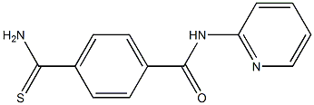 4-(aminocarbonothioyl)-N-pyridin-2-ylbenzamide Structure