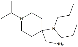 4-(aminomethyl)-1-isopropyl-N,N-dipropylpiperidin-4-amine Structure