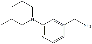 4-(aminomethyl)-N,N-dipropylpyridin-2-amine 구조식 이미지