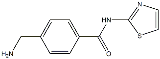 4-(aminomethyl)-N-1,3-thiazol-2-ylbenzamide Structure