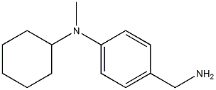 4-(aminomethyl)-N-cyclohexyl-N-methylaniline 구조식 이미지