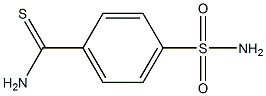 4-(aminosulfonyl)benzenecarbothioamide 구조식 이미지