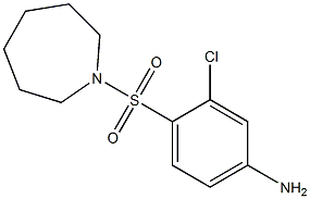 4-(azepane-1-sulfonyl)-3-chloroaniline 구조식 이미지