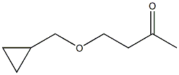 4-(cyclopropylmethoxy)butan-2-one 구조식 이미지