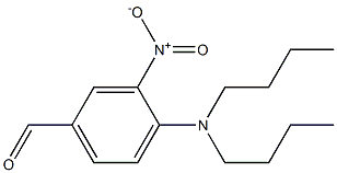4-(dibutylamino)-3-nitrobenzaldehyde 구조식 이미지