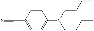 4-(dibutylamino)benzonitrile 구조식 이미지