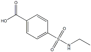 4-(ethylsulfamoyl)benzoic acid Structure