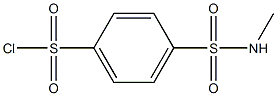 4-(methylsulfamoyl)benzene-1-sulfonyl chloride Structure