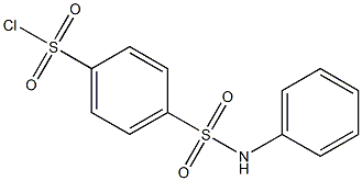 4-(phenylsulfamoyl)benzene-1-sulfonyl chloride Structure