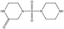 4-(piperazine-1-sulfonyl)piperazin-2-one Structure