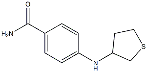 4-(thiolan-3-ylamino)benzamide 구조식 이미지