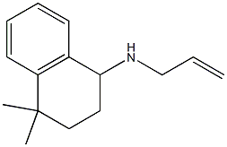 4,4-dimethyl-N-(prop-2-en-1-yl)-1,2,3,4-tetrahydronaphthalen-1-amine 구조식 이미지