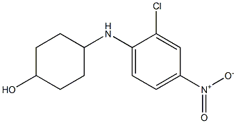 4-[(2-chloro-4-nitrophenyl)amino]cyclohexan-1-ol Structure