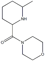 4-[(6-methylpiperidin-2-yl)carbonyl]morpholine 구조식 이미지