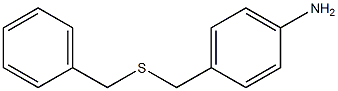 4-[(benzylsulfanyl)methyl]aniline Structure