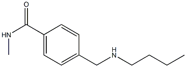 4-[(butylamino)methyl]-N-methylbenzamide 구조식 이미지