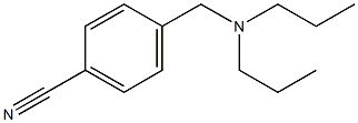 4-[(dipropylamino)methyl]benzonitrile 구조식 이미지