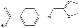 4-[(furan-2-ylmethyl)amino]benzamide Structure