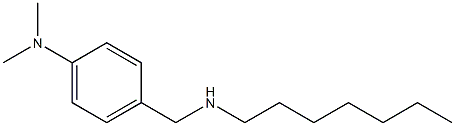 4-[(heptylamino)methyl]-N,N-dimethylaniline 구조식 이미지