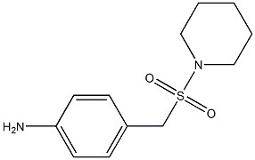 4-[(piperidine-1-sulfonyl)methyl]aniline 구조식 이미지