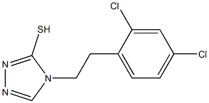 4-[2-(2,4-dichlorophenyl)ethyl]-4H-1,2,4-triazole-3-thiol Structure