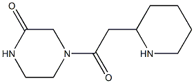 4-[2-(piperidin-2-yl)acetyl]piperazin-2-one 구조식 이미지