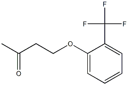 4-[2-(trifluoromethyl)phenoxy]butan-2-one 구조식 이미지