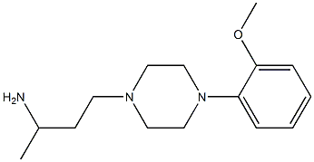 4-[4-(2-methoxyphenyl)piperazin-1-yl]butan-2-amine 구조식 이미지