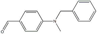 4-[benzyl(methyl)amino]benzaldehyde 구조식 이미지