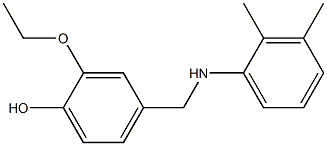 4-{[(2,3-dimethylphenyl)amino]methyl}-2-ethoxyphenol Structure