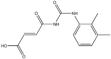 4-{[(2,3-dimethylphenyl)carbamoyl]amino}-4-oxobut-2-enoic acid 구조식 이미지