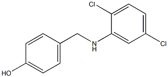 4-{[(2,5-dichlorophenyl)amino]methyl}phenol 구조식 이미지