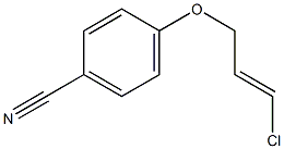 4-{[(2E)-3-chloroprop-2-enyl]oxy}benzonitrile Structure