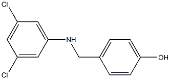 4-{[(3,5-dichlorophenyl)amino]methyl}phenol Structure