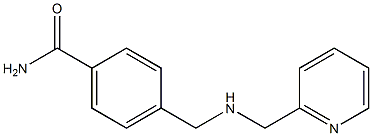 4-{[(pyridin-2-ylmethyl)amino]methyl}benzamide 구조식 이미지