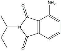 4-amino-2-(butan-2-yl)-2,3-dihydro-1H-isoindole-1,3-dione 구조식 이미지