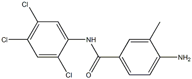 4-amino-3-methyl-N-(2,4,5-trichlorophenyl)benzamide 구조식 이미지